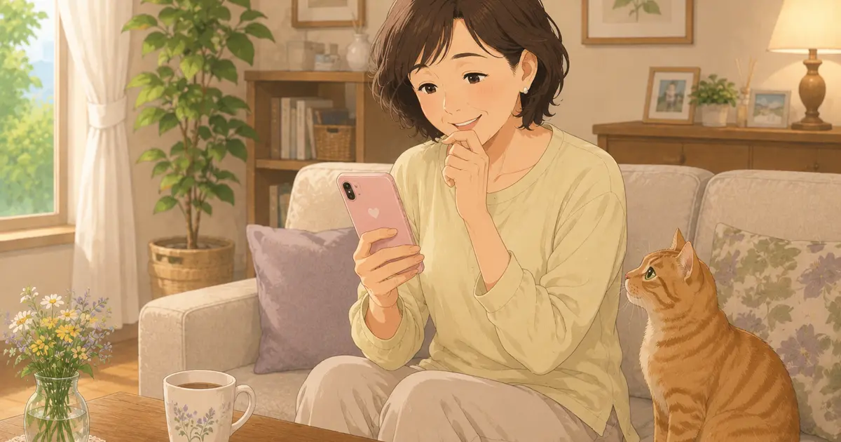 スマホ一台で今日から。中高年・シニアに「マリッシュ（marrish）」が圧倒的に支持される理由