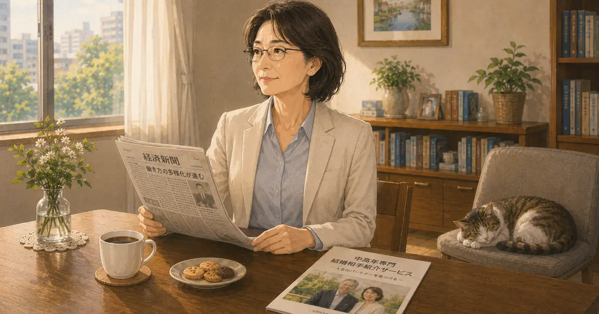 高学歴・キャリア女性のシニア婚活。プライドを捨てずに心地よい相手と出会うコツ