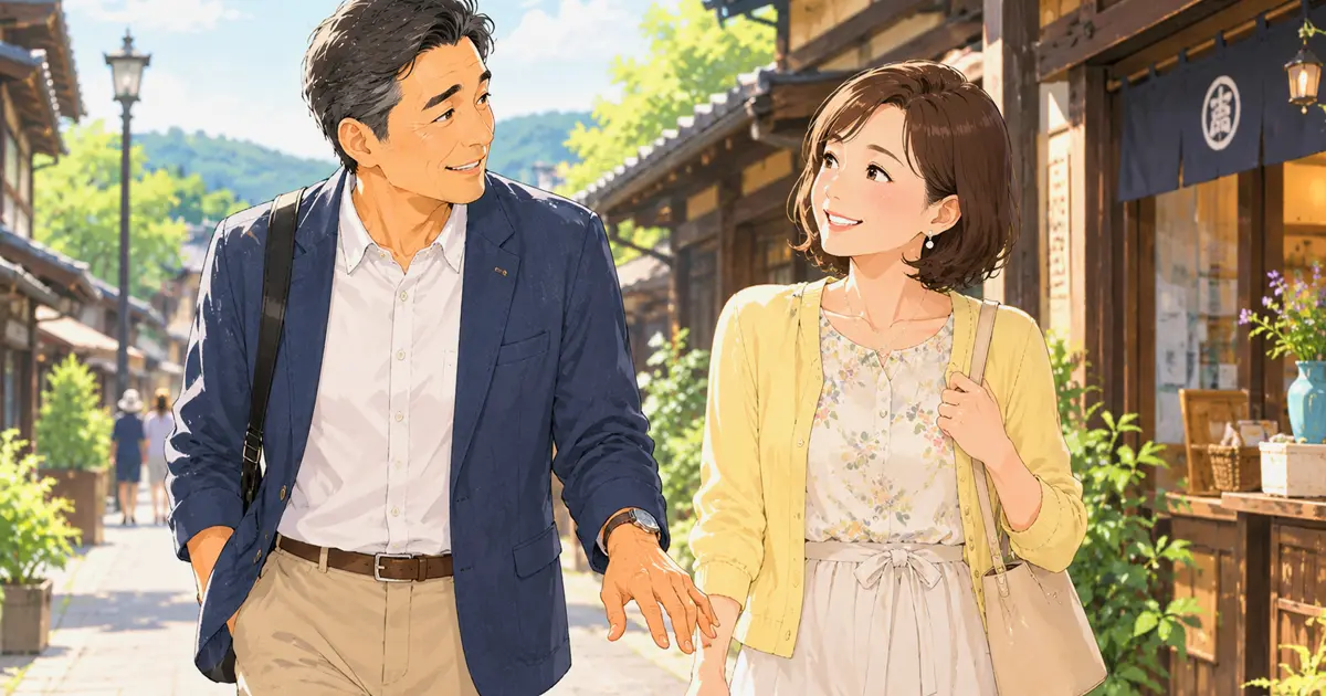 【大人の恋活】シニアのデート初期における「適切な距離感」とは？手をつなぐタイミングと身体の悩みの付き合い方